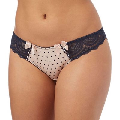 Ultimate Pale pink lace Brazilian briefs